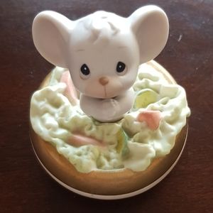 Precious Moments "Lettuce Pray" Ceramic Mouse
